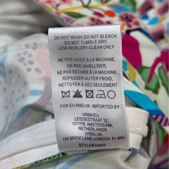 Anthropologie Hutch Bandeau Romper Motif Fruit Print Sleeveless Womens Size XS - Picture 9 of 9